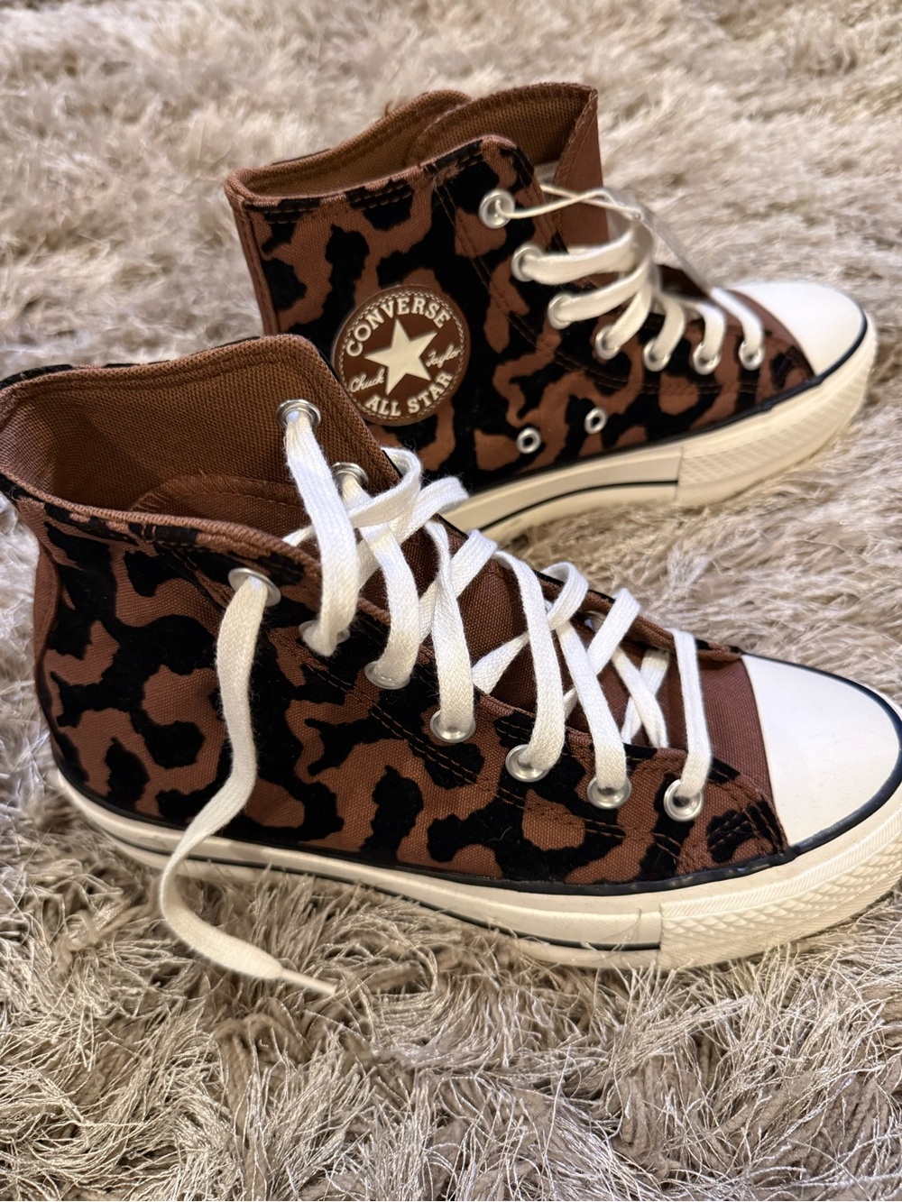 Converse Chuck Taylor Lift High Top Platform Sneaker Bear Nap